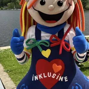 Inklusine die Animationsfigur