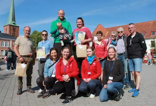 Preisverleihung Fahrradralley