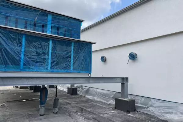 Lüftungsanlage Dachfläche, Stadt Bad Segeberg (09/ 2024)