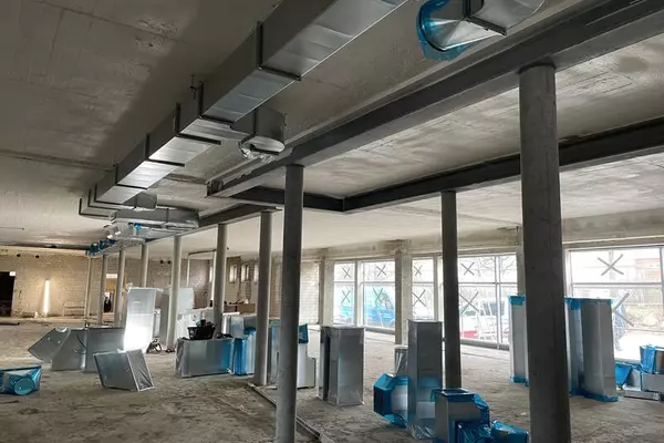 Einbau Lüftung Umkleidebereich, Stadt Bad Segeberg (01 2024)