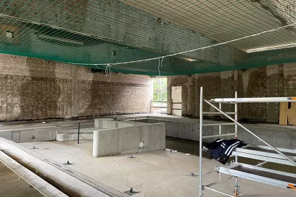 Anbau Kinder- und Nichtschwimmerbecken, Stadt Bad Segeberg (10/ 2023)