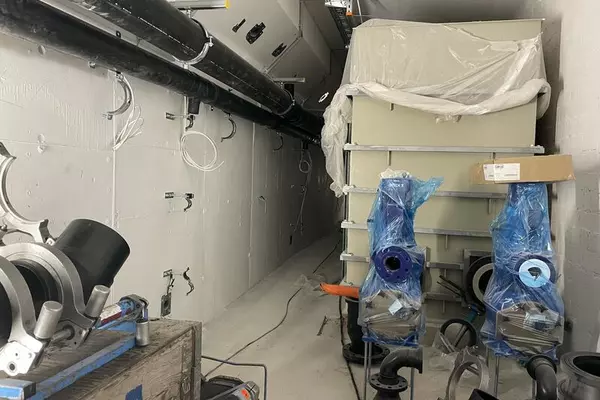 Einbau Schwimmbadtechnik Untergeschoss, Stadt Bad Segeberg (05/ 2024)