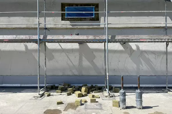 WDVS - Wärmedämmverbundsystem Ostseite, Stadt Bad Segeberg (07/ 2024)