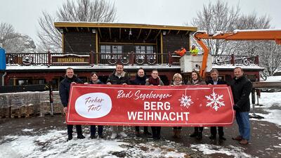 Erste »Bad Segeberger Berg-Weihnacht« am Kalkberg